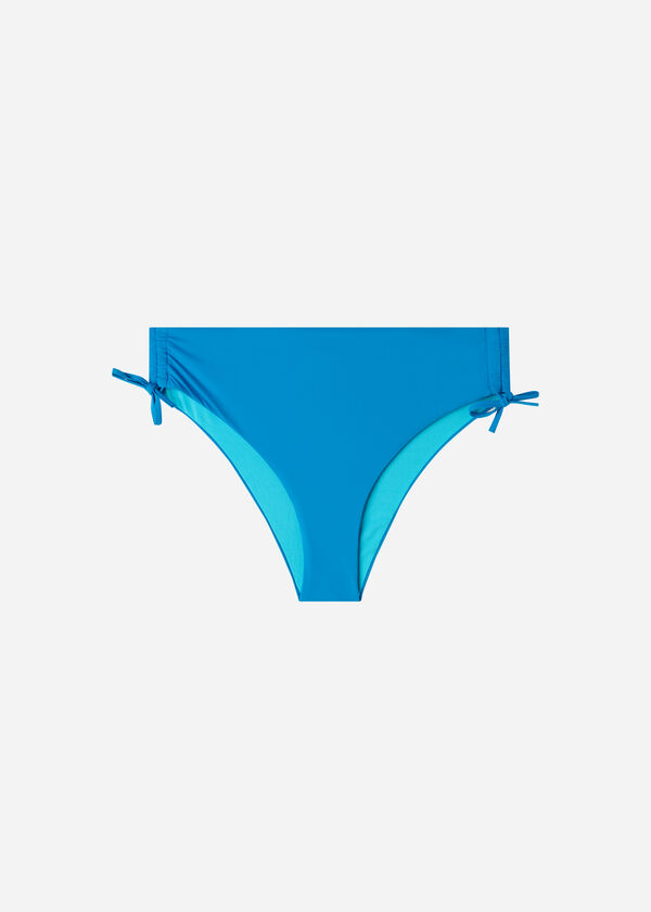 Drawstring High-Waisted Bikini Bottoms Indonesia - Calzedonia