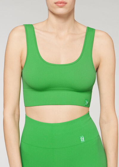 Ribbed Seamless Sport Top