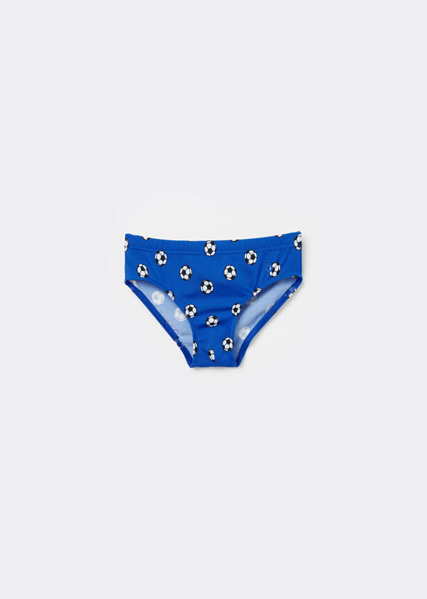 Boys’ Patterned Swimming Briefs Rio