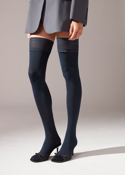 Soft Touch 50 Deniers Thigh High Stockings