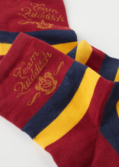 Harry Potter Glitter Short Socks