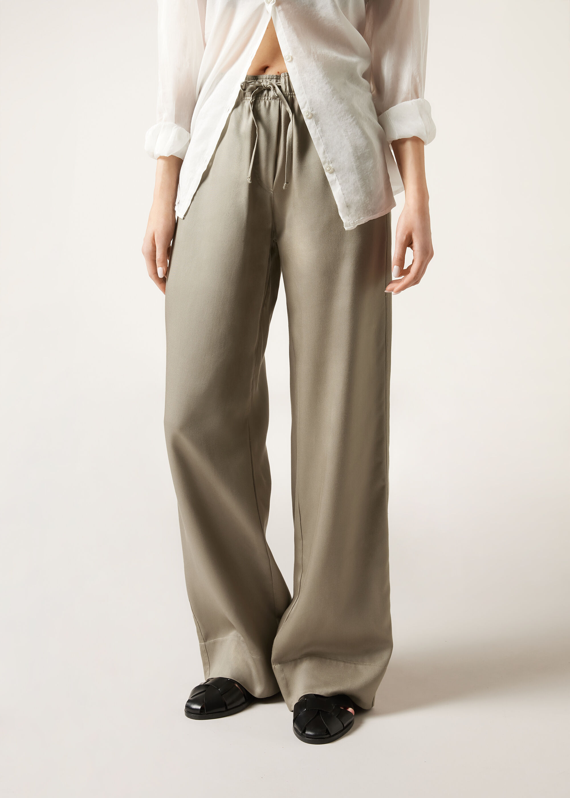Broek met Wijde Pijpen Ultra Light Eco