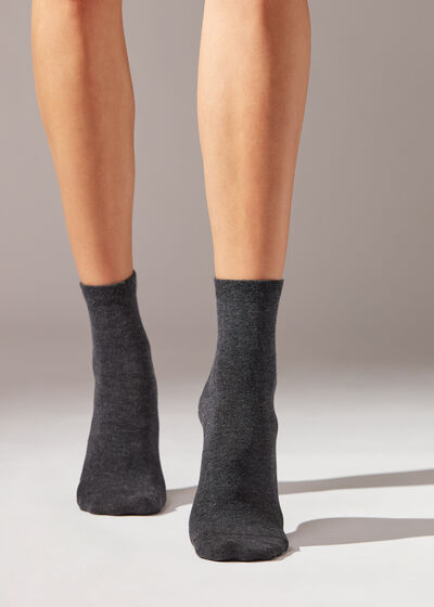 Trim Detail Short Socks