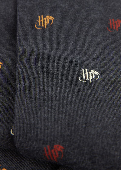 Lange Socken mit Harry Potter Allover-Muster für Herren