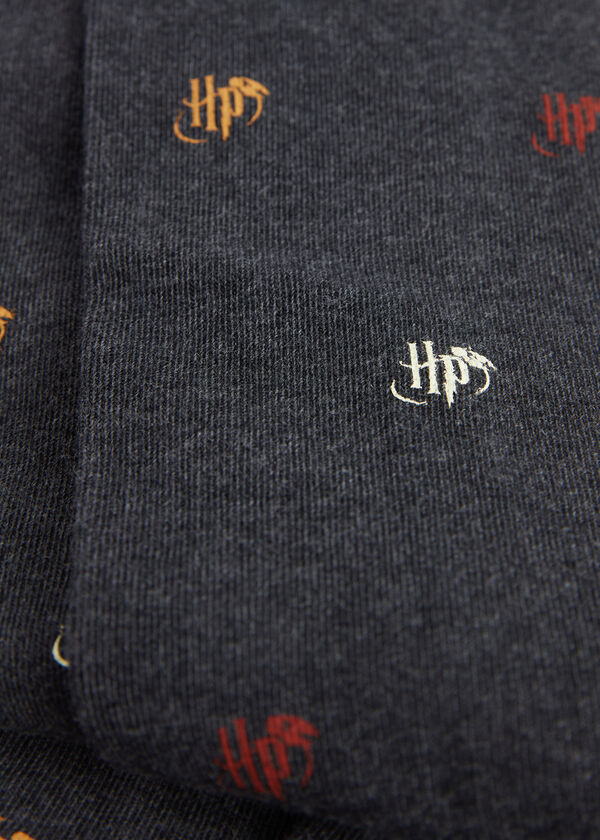 Lange Socken mit Harry Potter Allover-Muster für Herren