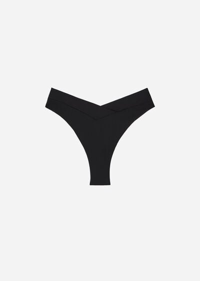 High Waist V-Cut Brazilian Swimsuit Bottom Indonesia