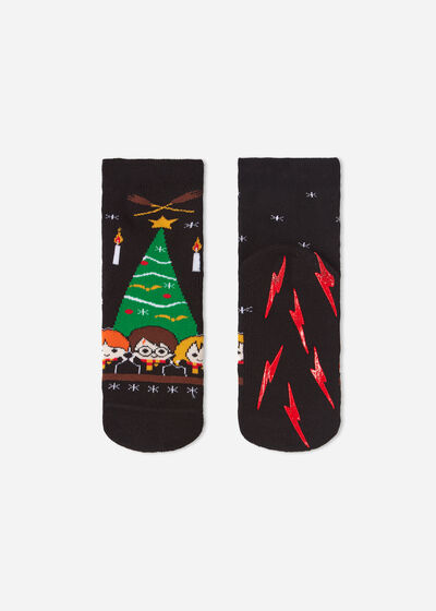 Αντιολισθητικές Παιδικές Χριστουγεννιάτικες Κάλτσες Χάρι Πότερ