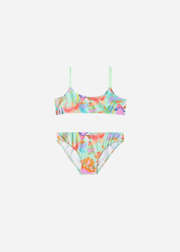 Girls' Two-Piece Swimsuit Tahiti