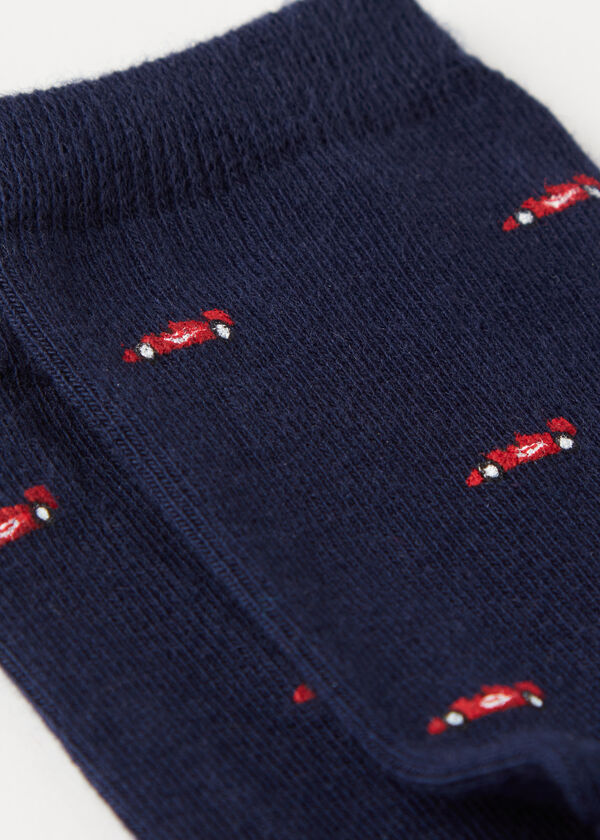 Kids’ Cars Short Socks