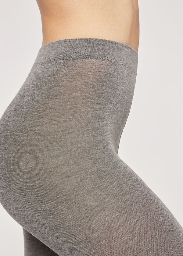 Calzedonia Women's Thermal Super Opaque Tights, Large, Grey: Buy Online at  Best Price in UAE 