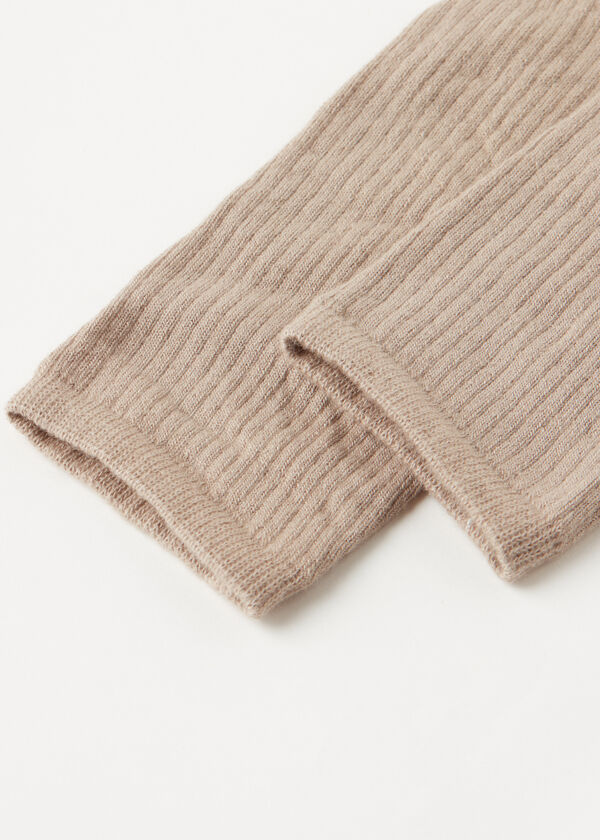 Ribbed Soft Cotton Short Socks