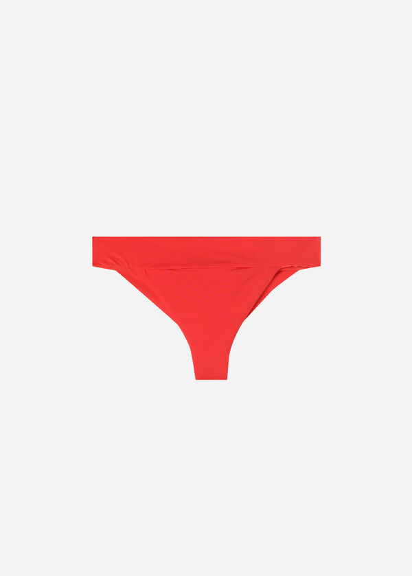 High-Waisted Brazilian Bikini Bottoms Indonesia Eco