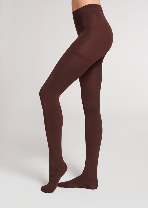 Collant thermique effet voile - Collants opaques - Calzedonia