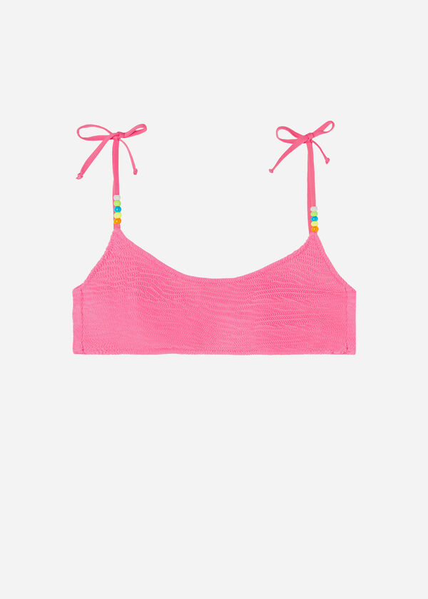 Haut de maillot brassière crinkle San Diego