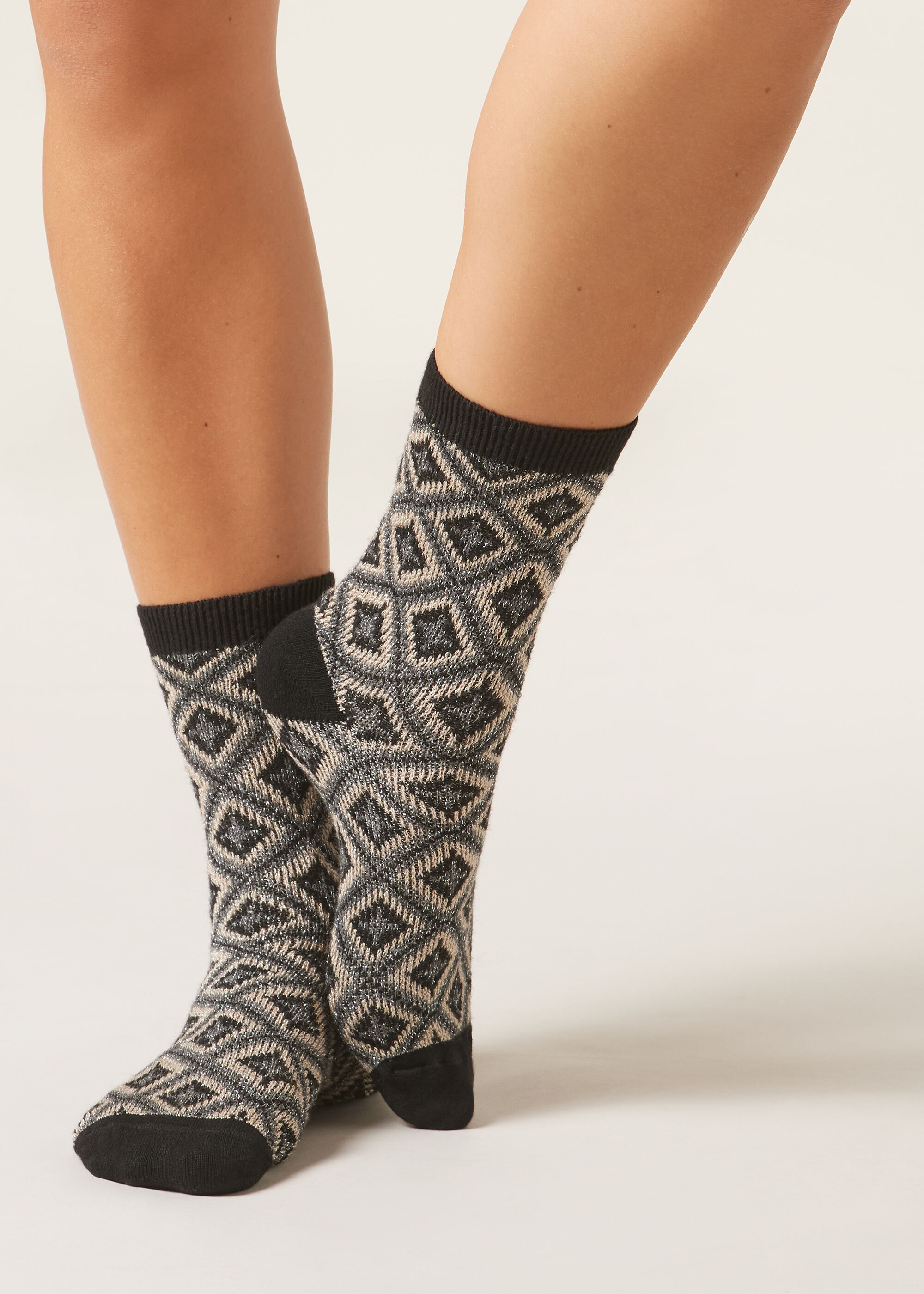 Argyle Socks with Cashmere