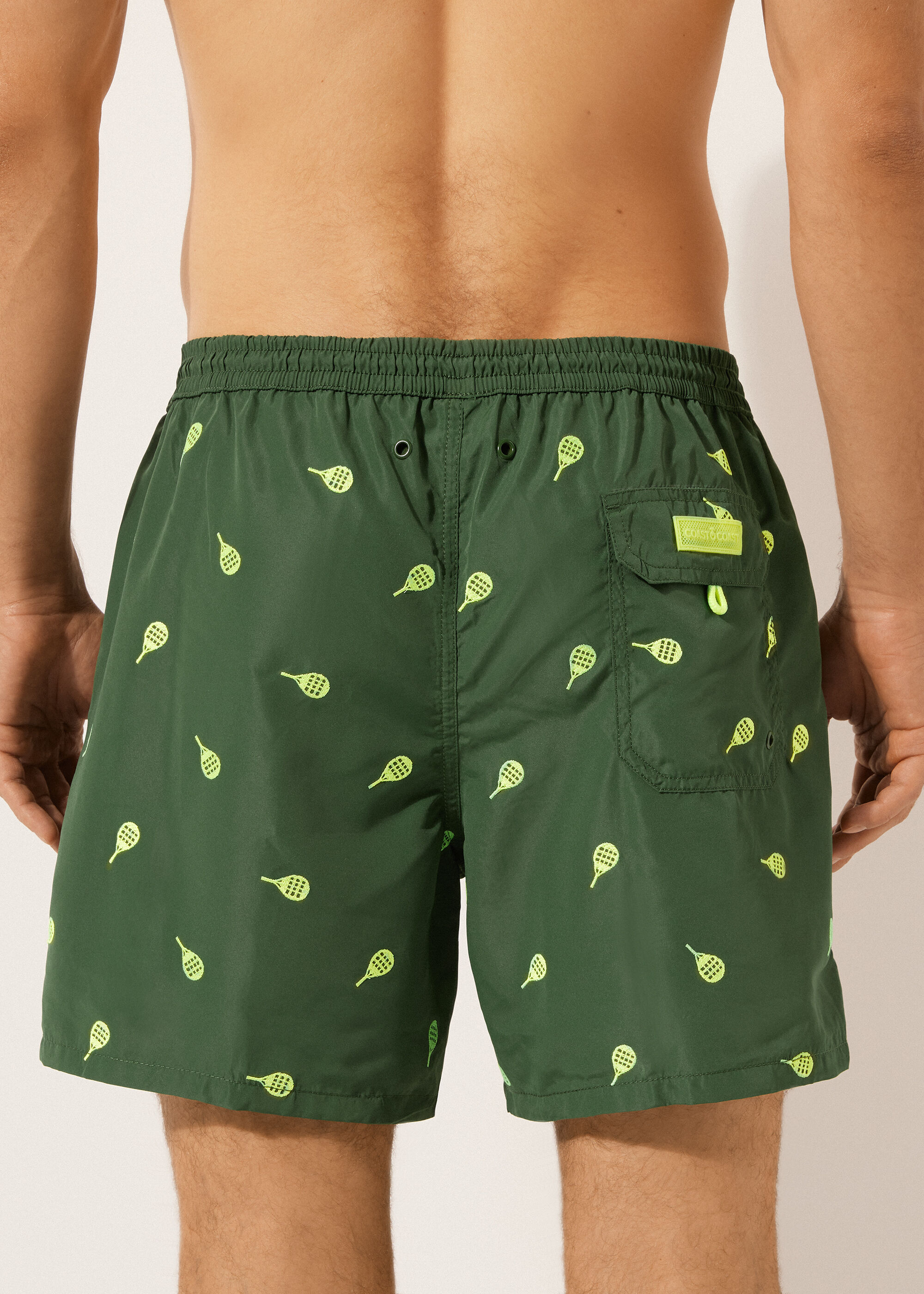 Fantasie Zwemboxer voor Heren Formentera