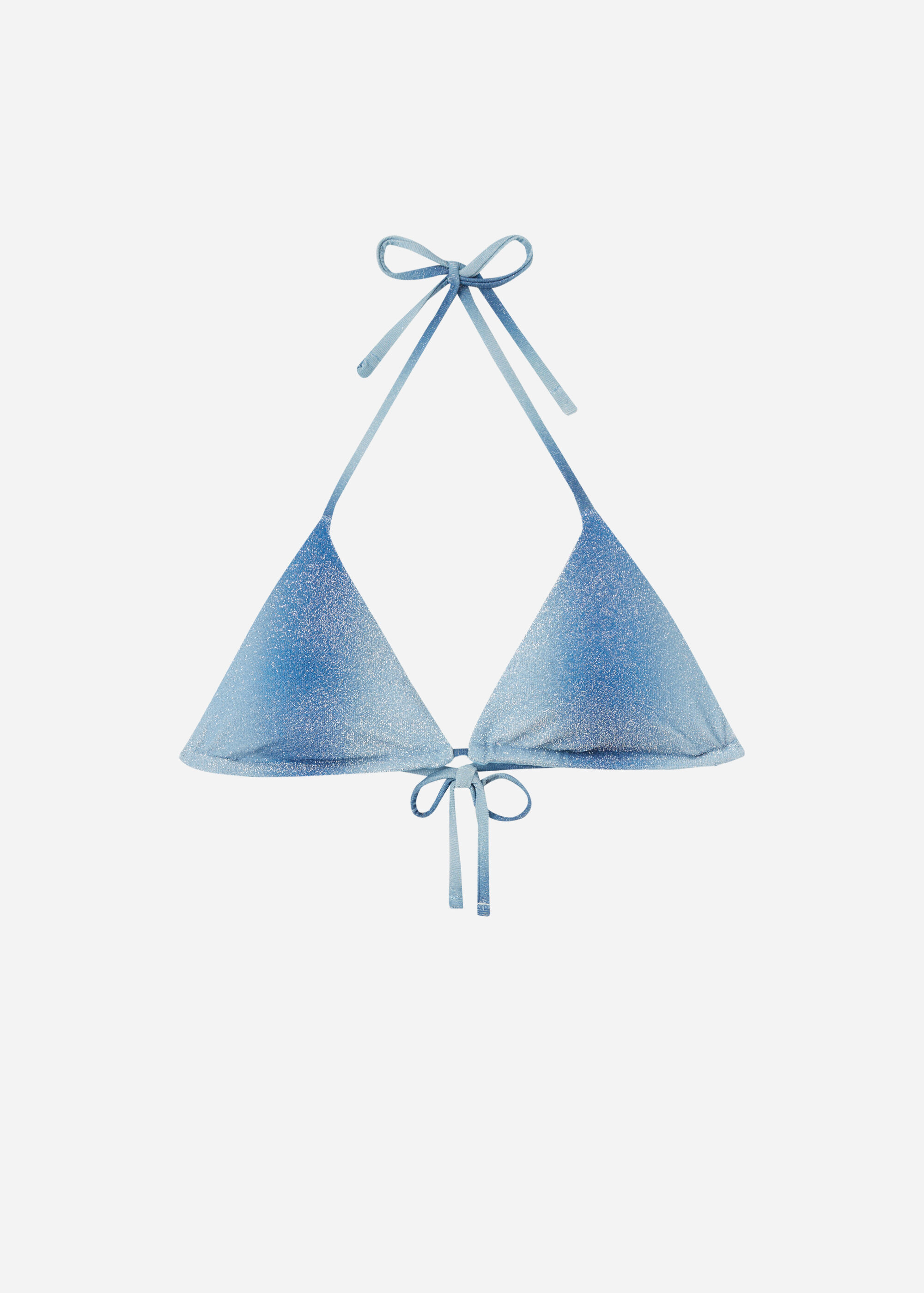 Triangle Bikini Top with Removable Padding Colorful Shades
