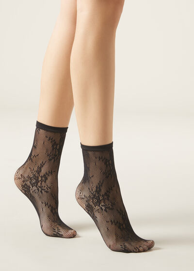 Floral Pattern Socks