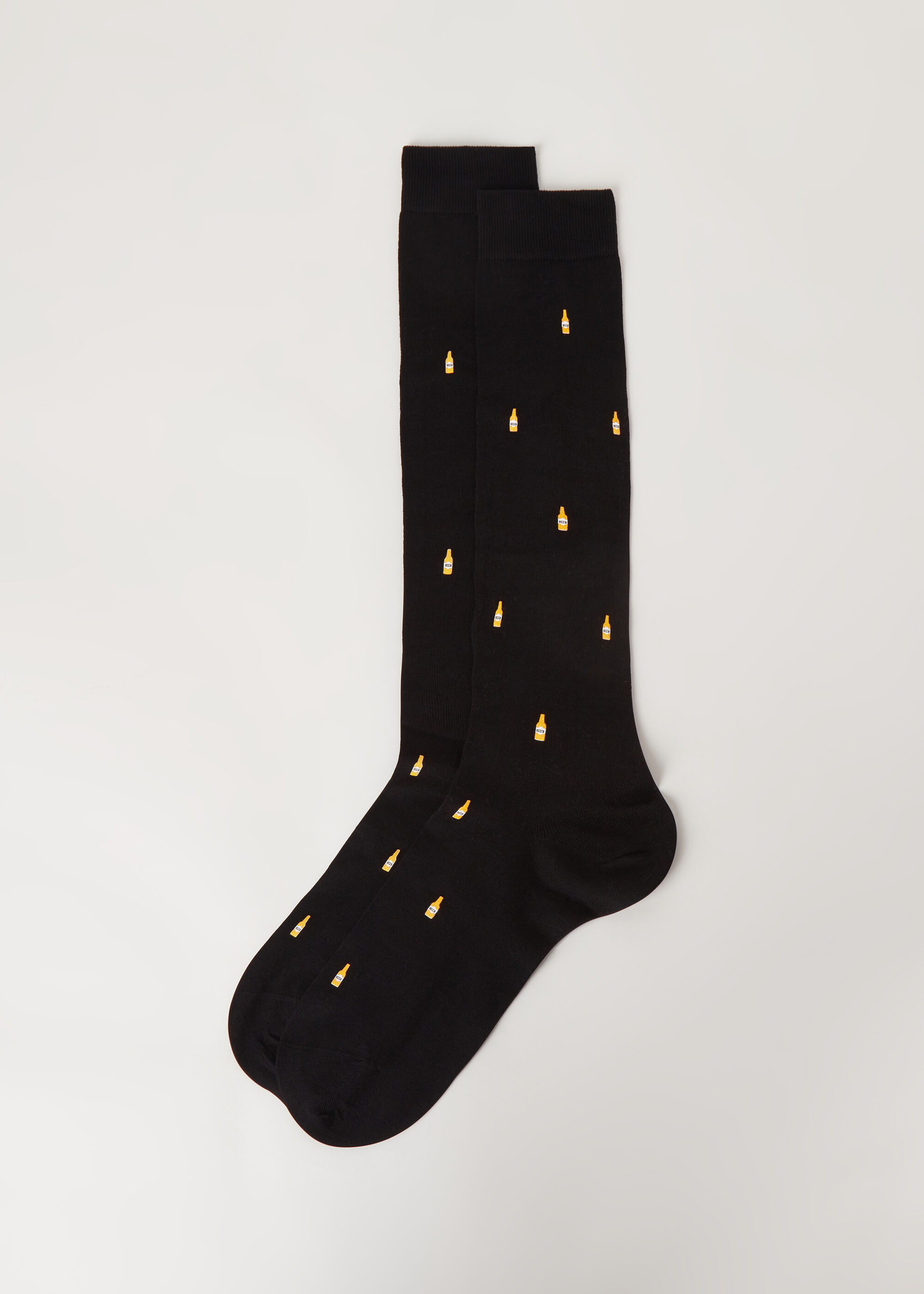 Men’s All-Over-Pattern Long Socks