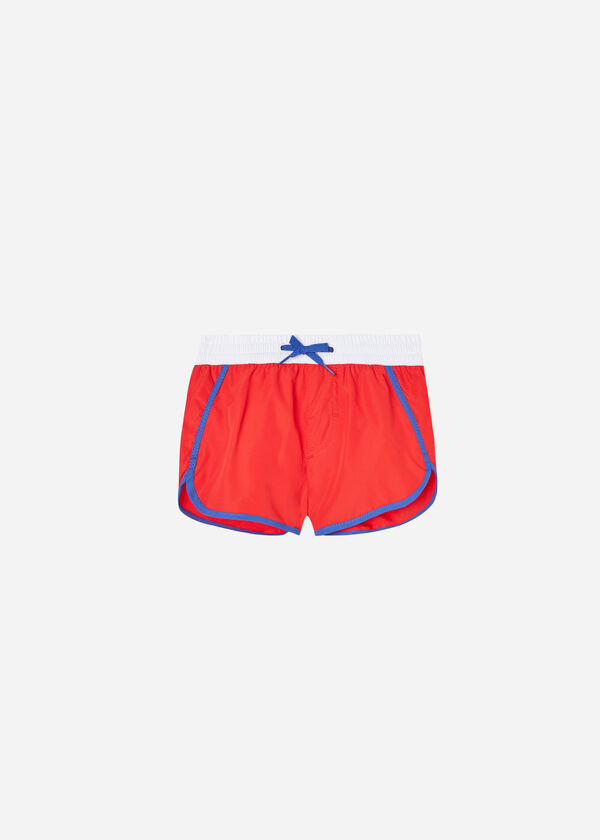 Boys’ Boxer Swim Shorts Venice Eco