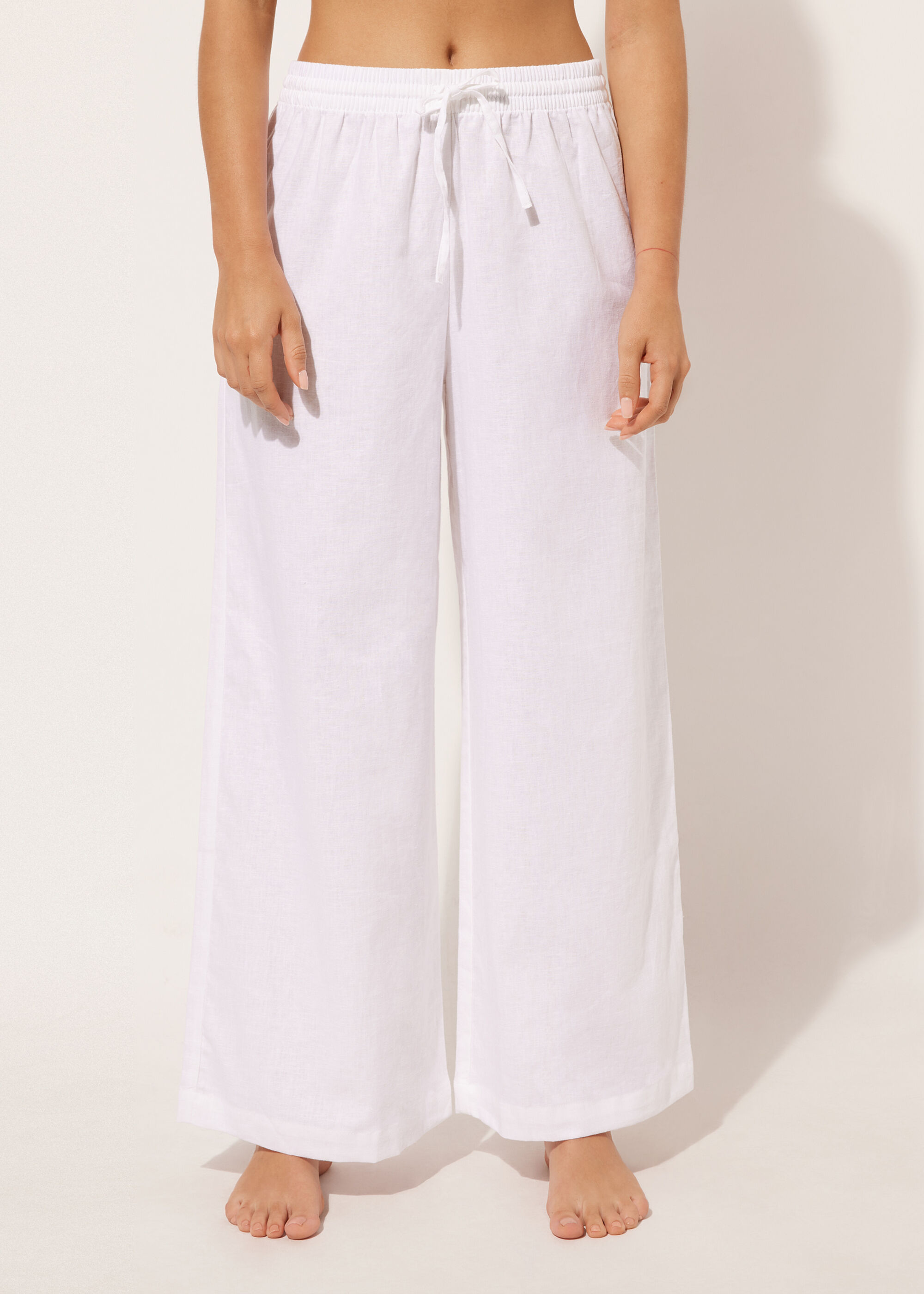 Cotton and Linen Pants