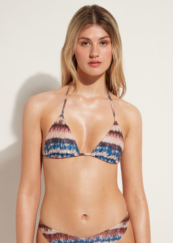 Triangelformad bikiniöverdel med uttagbar vaddering Formentera