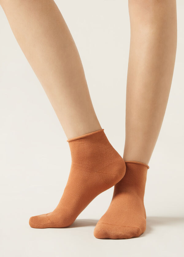 Cotton Bandless Short Socks