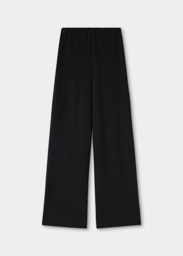 Girls&rsquo; Milano Knit Palazzo Trousers
