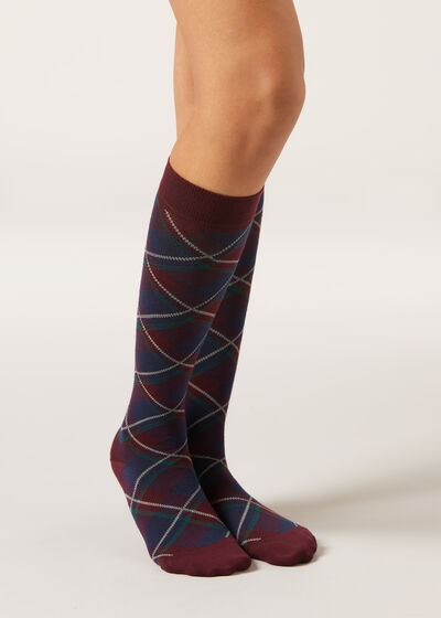 Long Patterned Socks