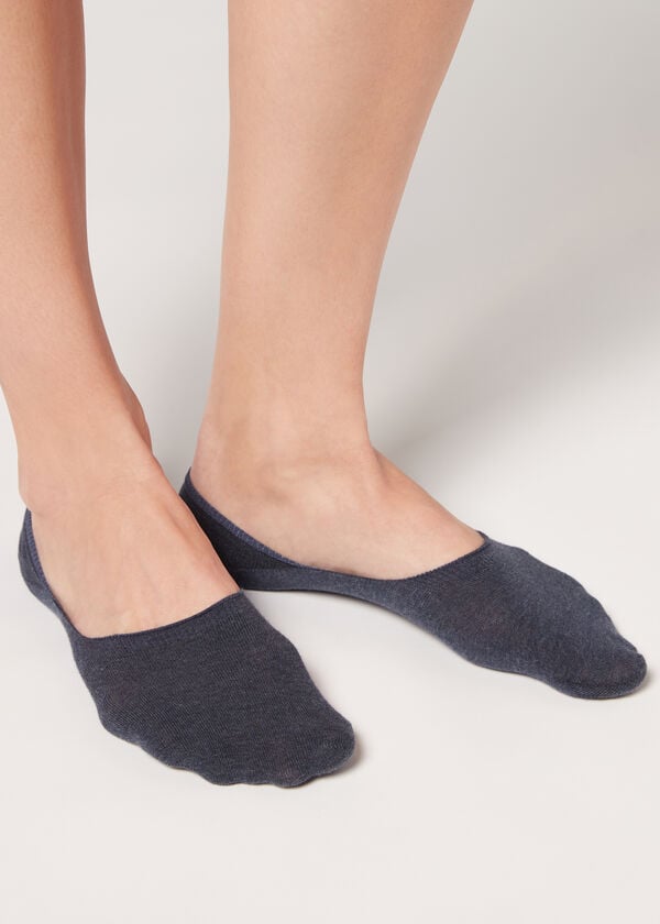 Neviditelné Bavlněné Unisexové Ponožky