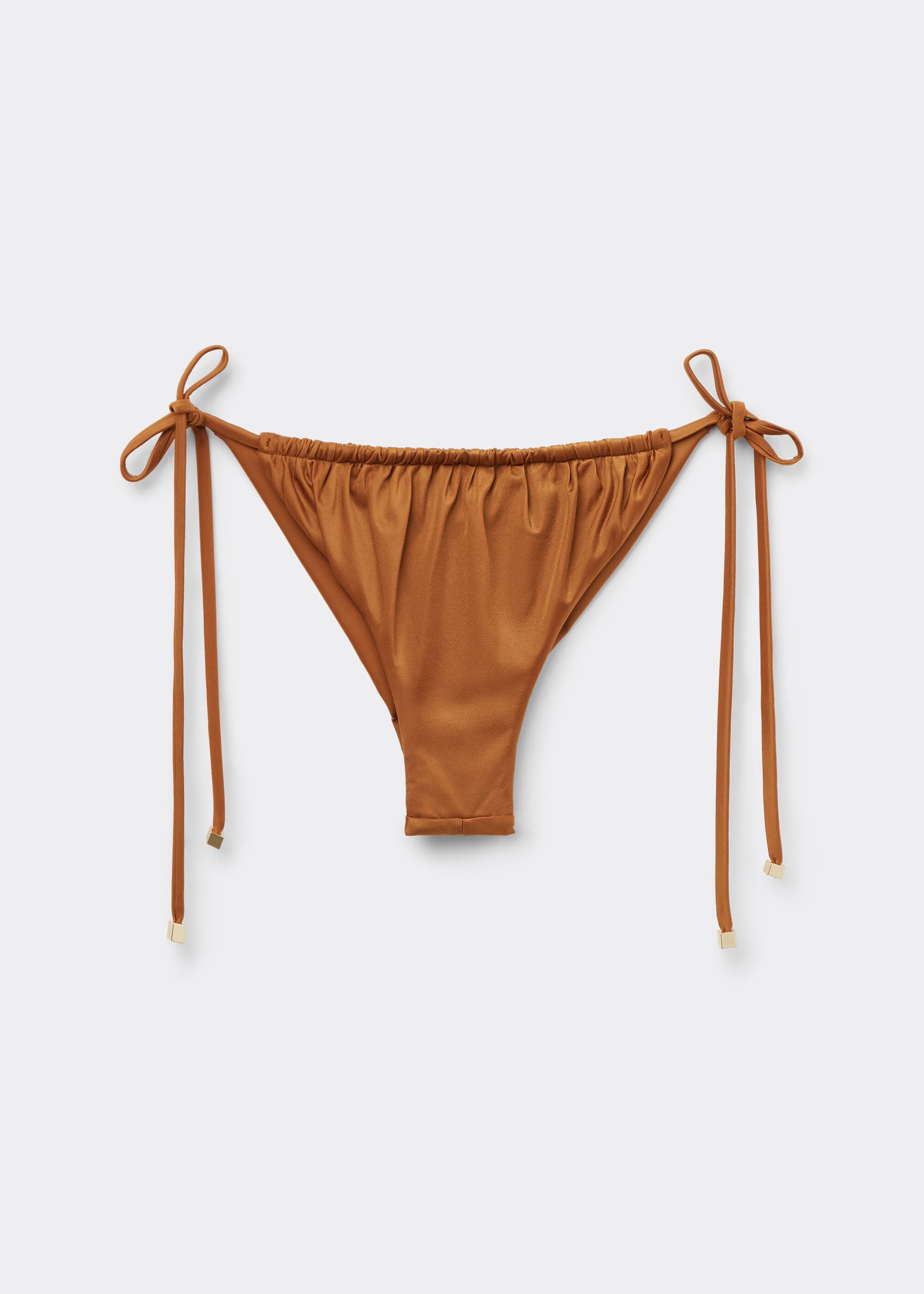 Satin Satin Bikini Bottoms