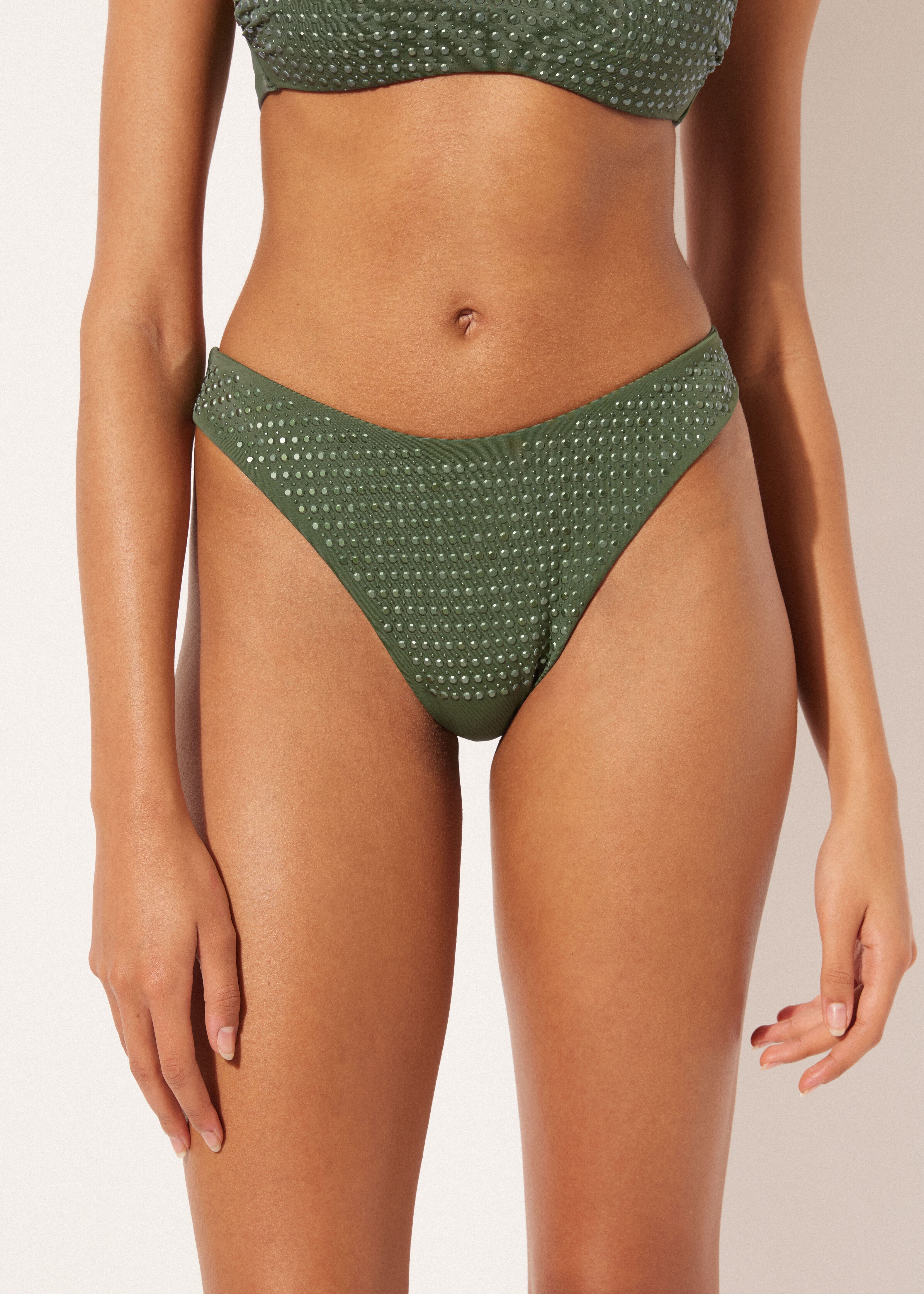 Slip Brazilian Costum de Baie Luxury Stones