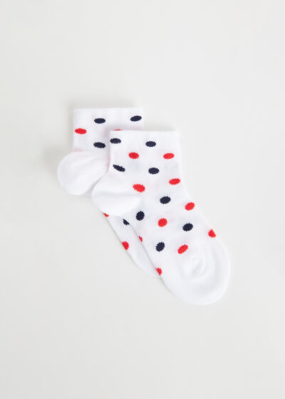 Kids’ Polka Dots Short Socks