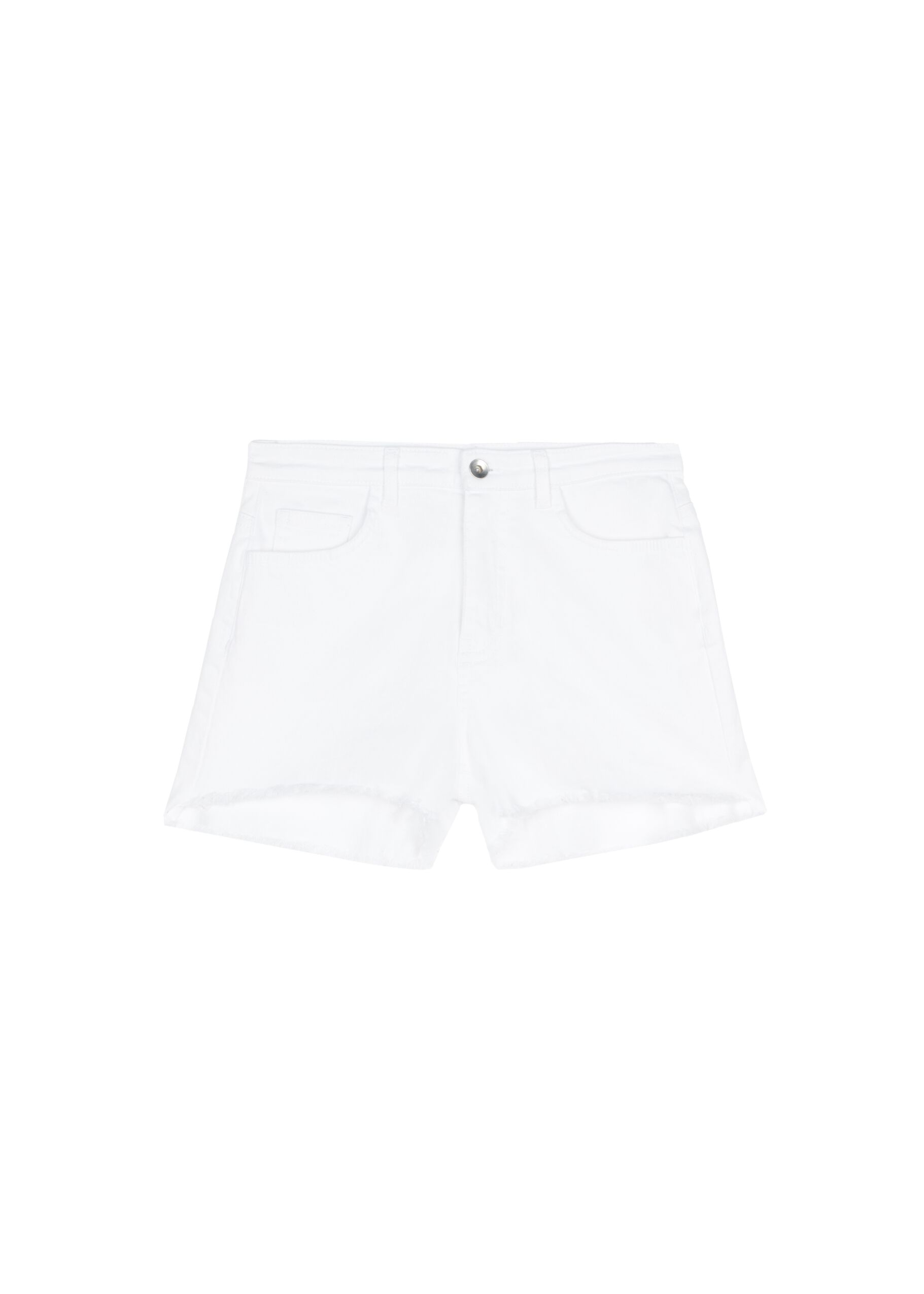 Short in Jeans Sfrangiato