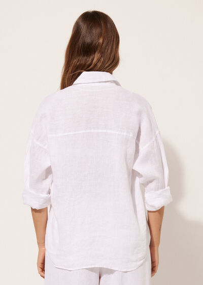 Short Linen Shirt