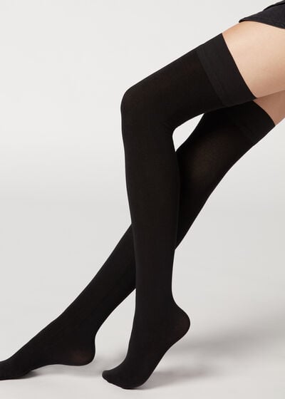 Cashmere Thigh-Highs