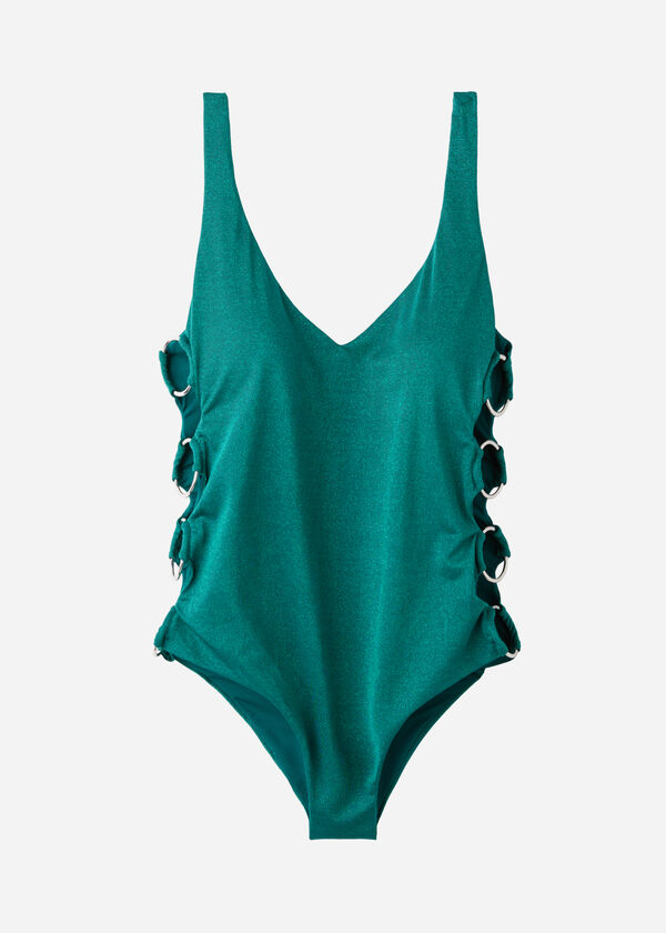 Padded One-Piece Swimsuit Hollywood