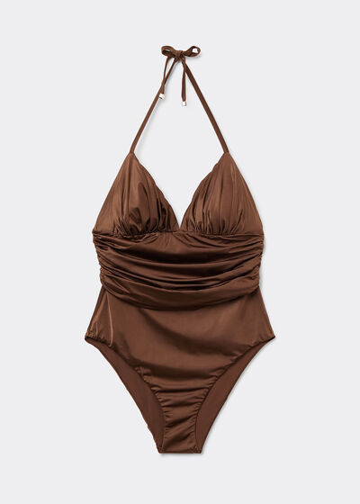Badeanzug Shiny Satin