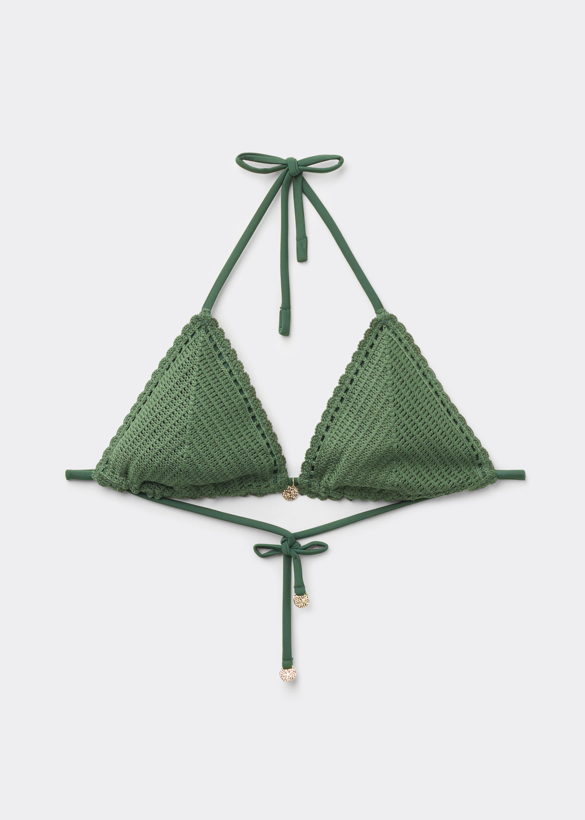 Triangle Bikini Top Classic Crochet