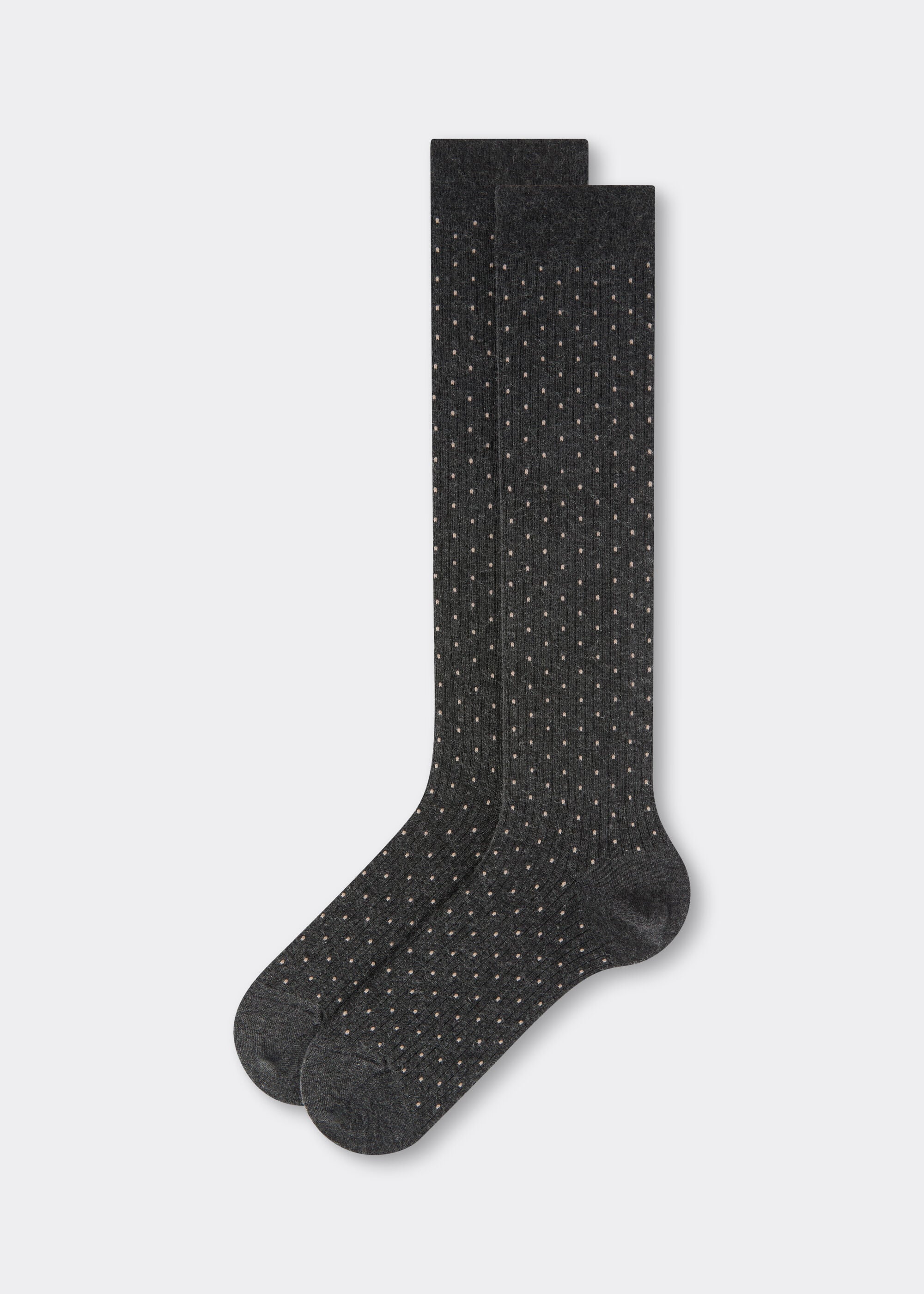 Men's Cashmere Knee-High Socks
