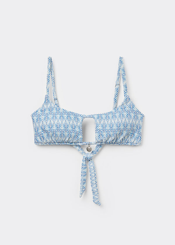 Brassiere Bikini Top Delicate Geometric
