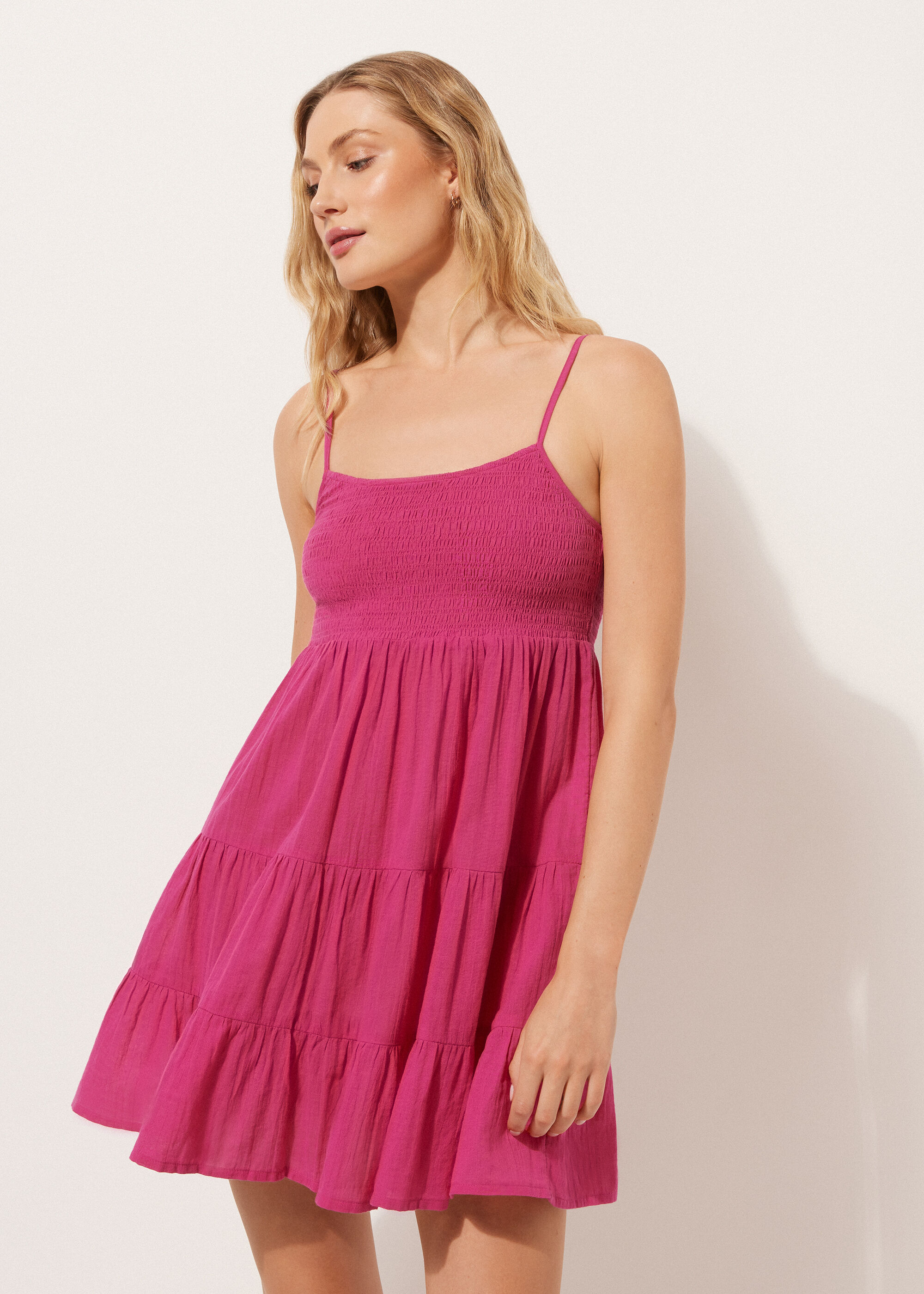 Short Ruffled Dress