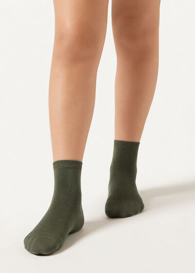 Children's Short Light Cotton Socks