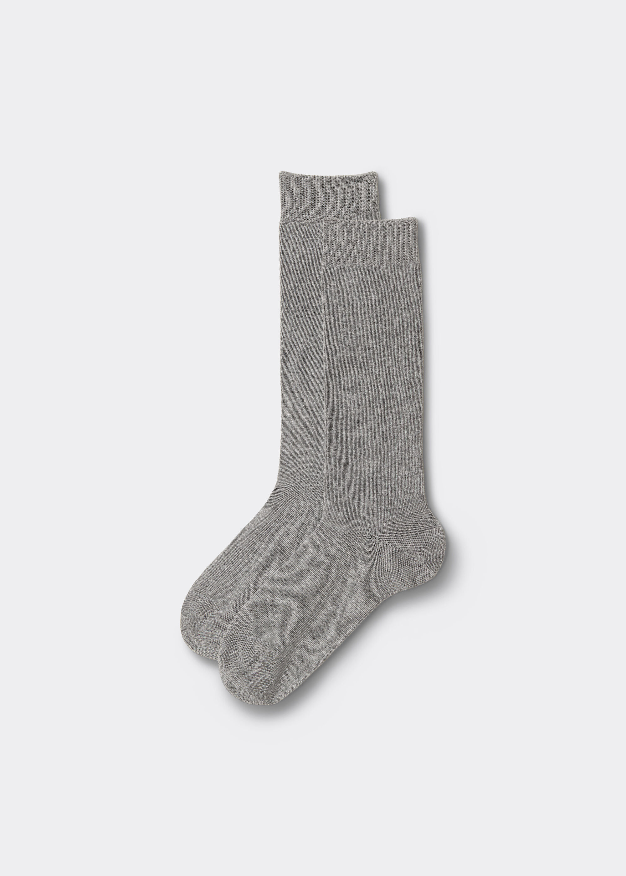 Girls’ Breathable Cotton Long Socks