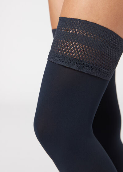 Ψηλές Κάλτσες 50 Den Soft Touch με Σιλικόνη