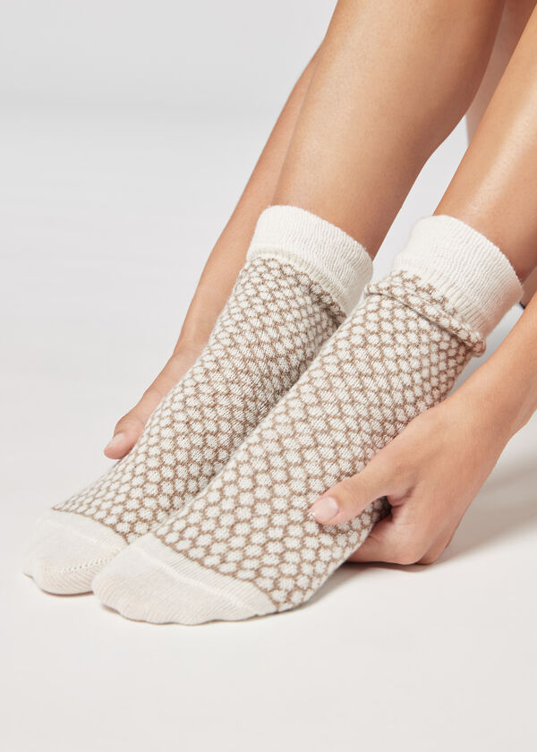 Short Socks with Cashmere