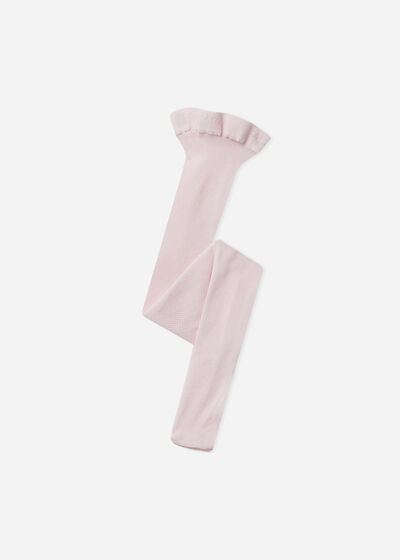 Mikro Fileli Külotlu Kız Çocuk Çorabı