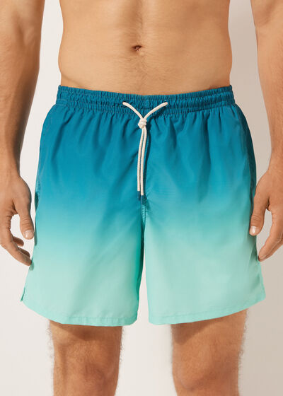 Men’s Patterned Boxer Swim Shorts Formentera