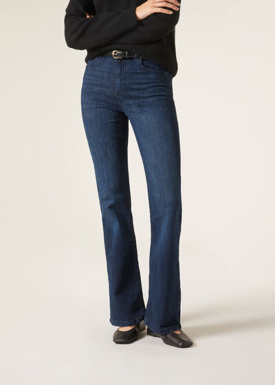 Flared Stretch Jeans