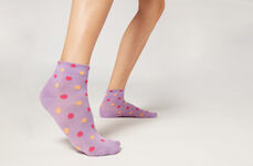 Polka Dot Pattern Short Socks